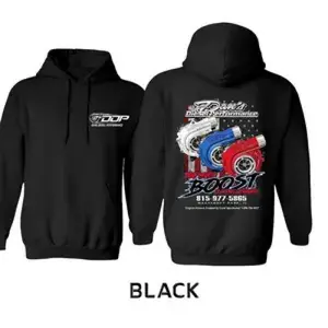 Diesel Truck Enthusiasts 2-Sided Hoodie &amp;     T-Shirt – Turbo Boost Graphic with USA Colors, Fall Auto Show &amp;     Racing Event Design, Performance Streetwear for Men, Garage Days Car Culture Apparel