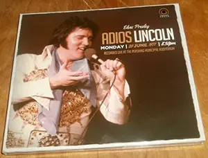 USED-Elvis Presley ADIOS LINCOLN CD 6/20/77 Straight Arrow (Unknown)