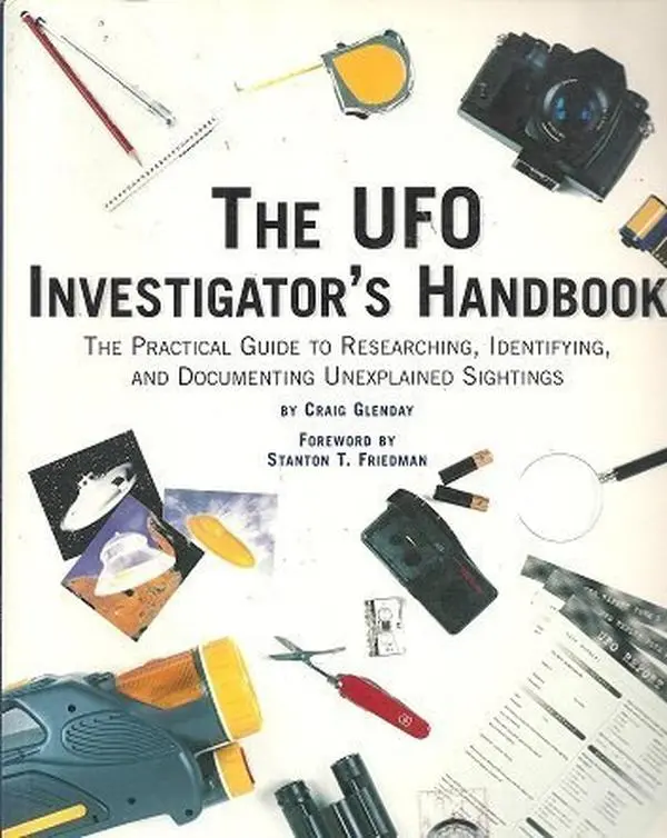 USED Book - The UfO Investigator's Handbook : A Practical Guide to Researching Alien Contact by Craig Glenday (Paperback) - english