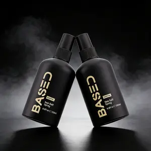 BASED Sea Salt Spray – Create Instant Volume, Definition & Beachy Texture with Kelp Extract & Vitamin B5, Simple & Effective Hair Care