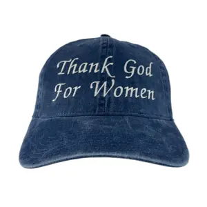 Thank God For Women Custom Embroidered Hat