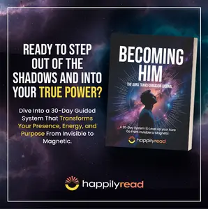 Becoming Him The Aura Transformation Journal 30-Day System to Level Up Your Aura Go From Invisible to Influential Transform Your Life in 30 Days