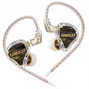 Portable HiFi Wired In-Ear Headphones with Microphone, 3D Stereo Sound, 3.5mm and Type-C Connection Options, Noise-Reducing, Gaming, Fitness, Music, Video Calls, Headset