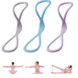 Resistance Bands, Victoriousact/Novealcrbe Arm Resistance Bands for Women, 8 Shaped Resistance Rubber Band with Handles for Working Out, Arm, Chest Expander Strap