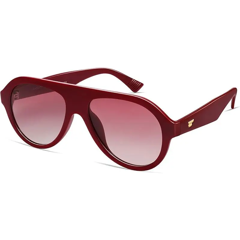 C7 -Polarized Gradient Red Lens/ Wine Re