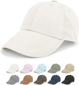 Unisex Classic Baseball Cap Vintage UPF 50+ Soft Unstructured Adjustable Foldable Travel Men Women Dad Hat