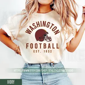 Comfort Colors® Washington Football Vintage T-Shirt, Washington T-shirt, Commander T-shirt, Washington Fan Gift, Commander Fans FGJ27 Sweatshirt, Hoodie, Comfort Colors