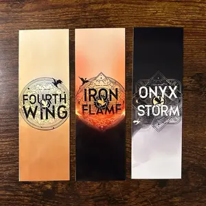 Fourth Wing  Bookmark | Fantasy Bookmark | Dragon Bookmark | Fantasy Bookmarks | Gift for Readers