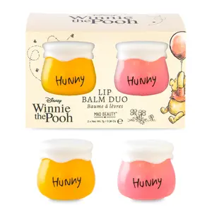 Mad Beauty Disney Winnie Honey Pot Lip Balm Duo 2x0.24oz 2x0.24oz