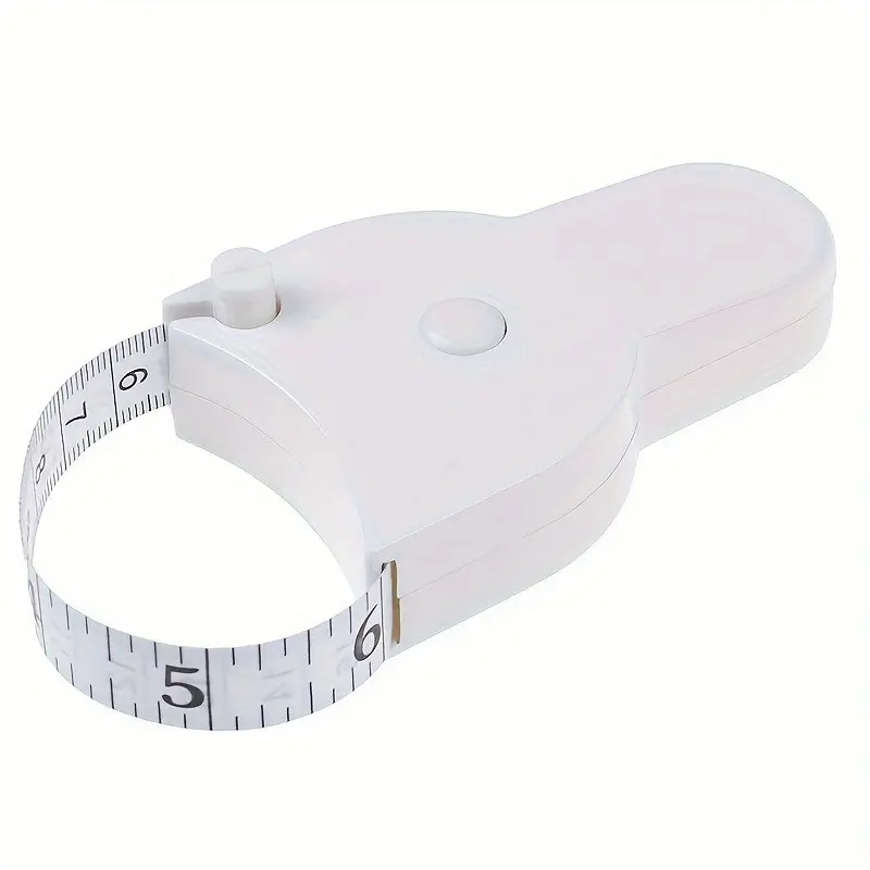 1pc 2-in-1 Portable Telescopic Measuring Tape Torch Durable PU Leather, Waist-Focused Design with Toggle Lock Durable Tape Measure Measuring Instrument