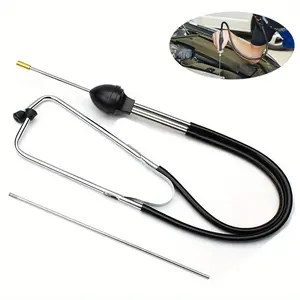 Automotive Engine Noise Detection Set with Stainless Steel Industrial Grade Probe, Ideal for Equipment Troubleshooting and Cylinder Repair, Suitable for Cars Trucks and Vans, Automotive Maintenance Tools