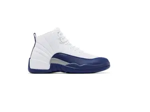 Jordan 12 Retro French Blue White & Navy Blue Basketball Shoes for 2025 Release Date :08/16/2025   CT8013-114