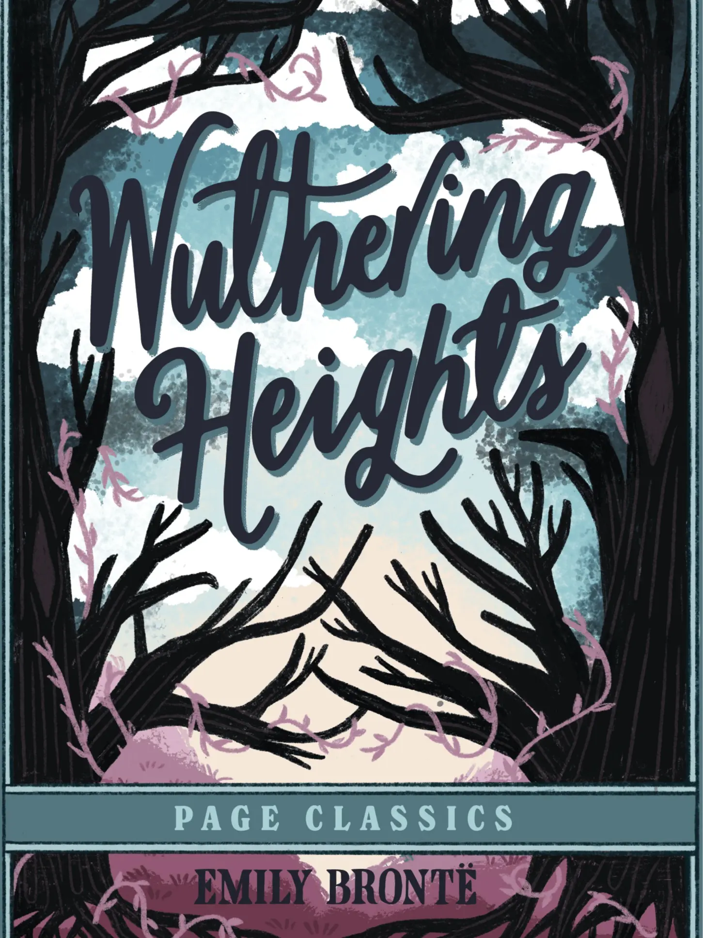 Wuthering Heights by Emily Brontë - Hardcover Classic Gothic Victorian Novel, Literature & Art Physical Book for Passionate Enthusiasts, Exploring Heathcliff, Enduring Power of Love, Haunting Portrait & Complexities of Love