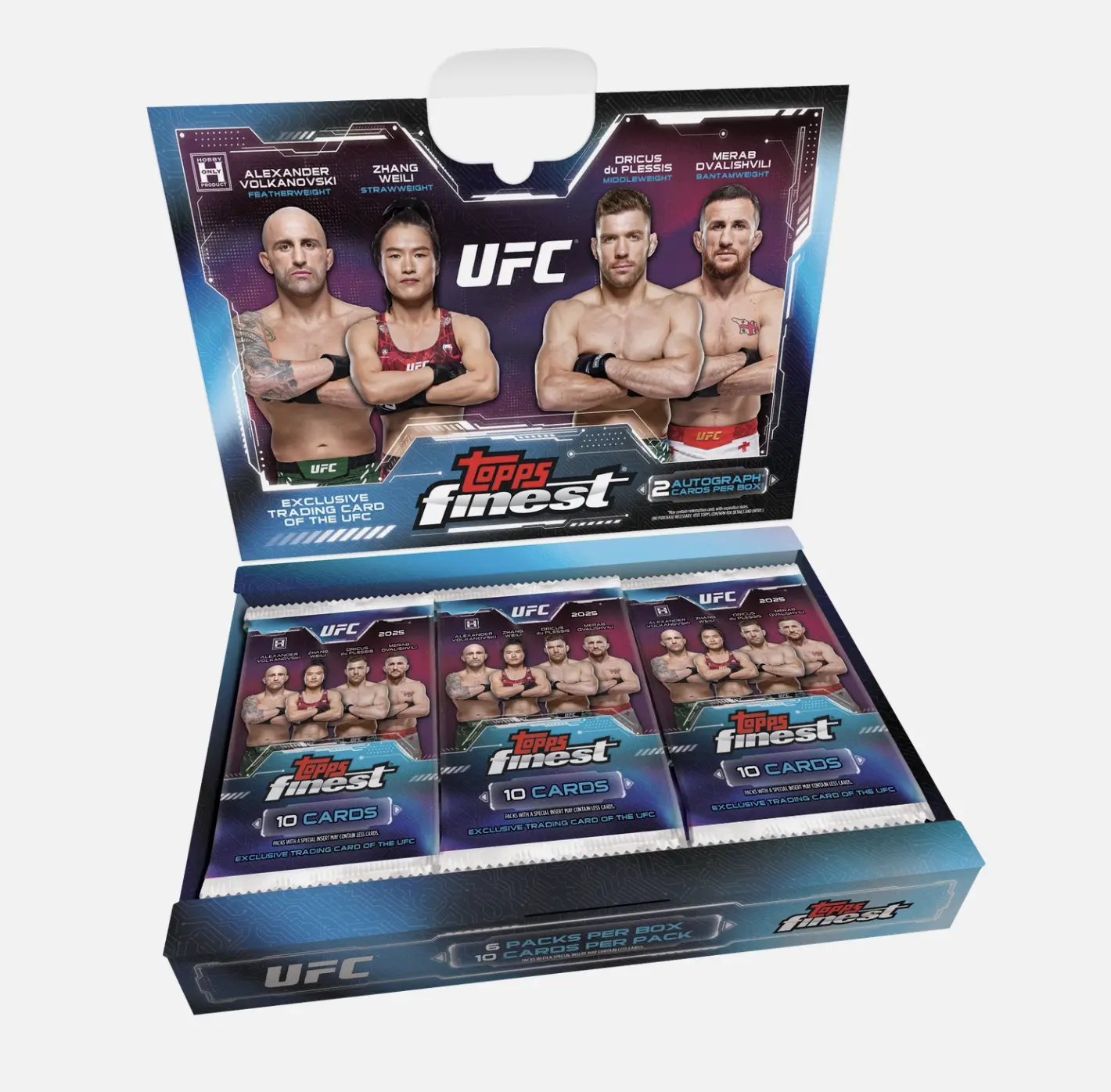 2025 Topps UFC Finest Hobby Box