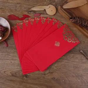 Chinese Style Creative Gold Foil Envelopes, Lunar New Year 2026 Horse Decorations, Lucky Large Office Envelopes, Festival Supplies