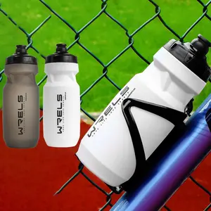 Portable Lightweight 600ML Water Bottle, Squeeze Sport Hydration Flask, Outdoor Running Cycling Fitness Large Capacity Jug