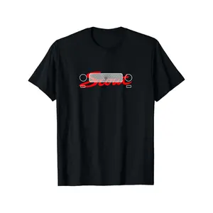 Vintage 1960s International Harvester Scout 80 truck grille T-Shirt, 100% Pure Cotton Truck T-Shirt for Men, Fabric Weight:180g, Round Neck in Black, Sizes:S-XXXL, Soft and Comfortable Truck shirt, Perfect as a Birthday or New Yea