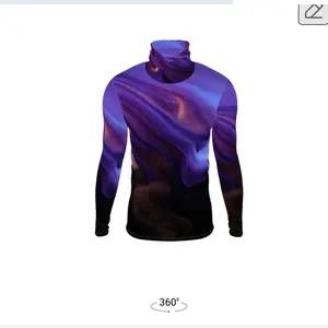 Dylan Noir Turtleneck Long Sleeve Top