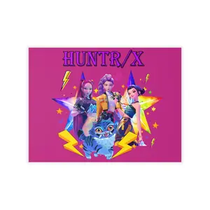 Kpop Wall Decal - Matte Finish BTS Decal Peel and Stick Wallpaper 24″ X 18″ Removable Decorative Sticker for Bedroom Dorm Music Studio