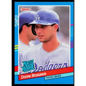 Dave Hansen 1991 Donruss #45 Los Angeles Dodgers