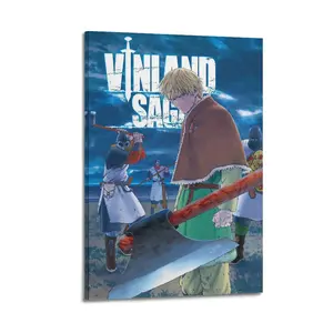 Vinland Saga Modern Art Deco Painting Art Poster Wall Decoration Wall Poster Art Wall Rich Art Painting Corridor Art Painting Decoration