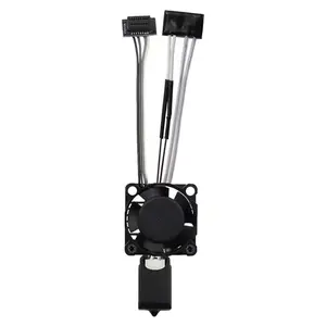 P1P/P1S Full Assembled Ceramic Hotend with Fan 0.4mm Hardened Steel Nozzle for  Printer Bambu Lab P1P/P1S Extruder Print  Hot End Kit with Heater  Thermistor High Speed Printing
