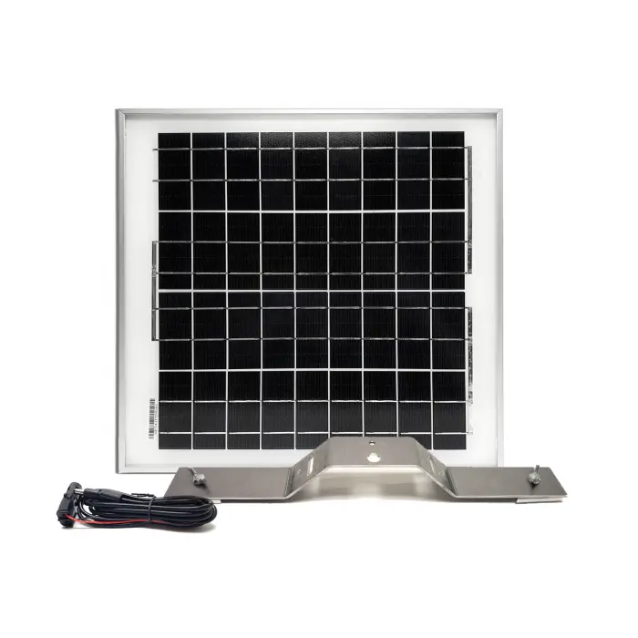 Spartan Camera SC-SP-KIT-15 15W Quick-Connect Designed Solar Bundle - 17.5v, 21.7v, Works for Backyard Security Camera Systems
