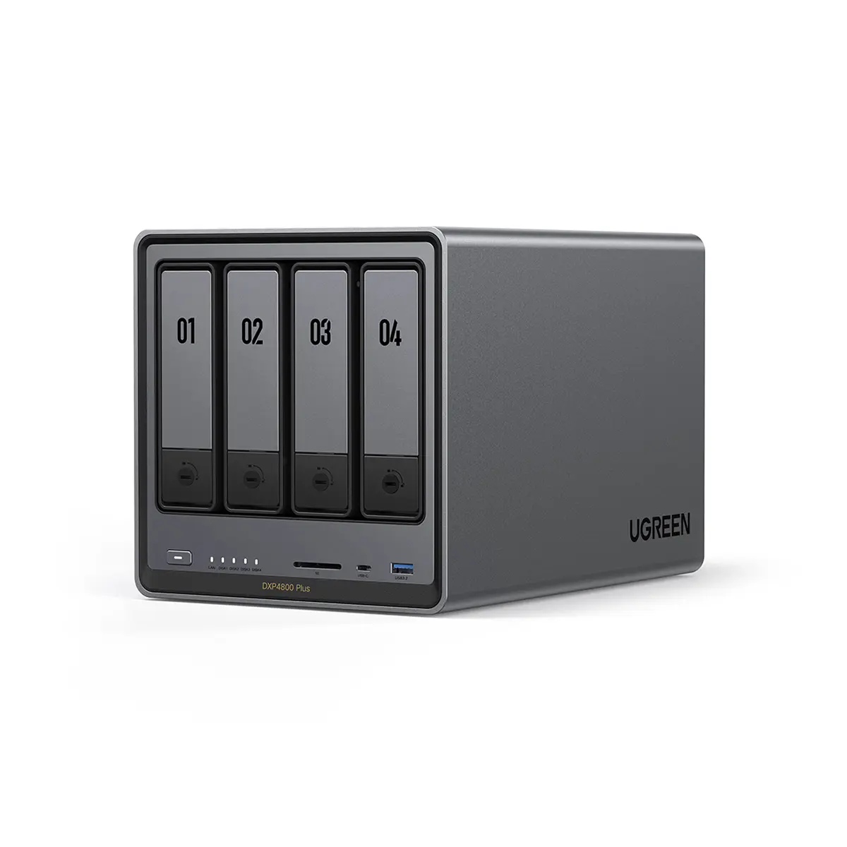 UGREEN NASync DXP4800 Plus 4-Bay NAS Enclosure, Diskless