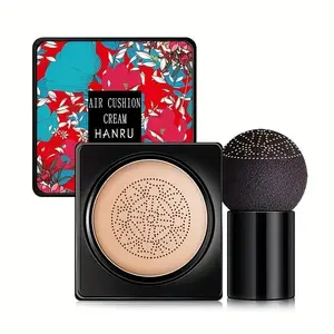 Mushroom Cushion Concealer, Nourishing Foundation, Glycerin Peptide, Light, Full Coverage, Natural Finish, Long-Lasting Moisturizing Bb Cream