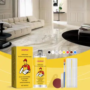 Tile Crack Repair Glue, Tile Repair Glossy Marble Fill Hole Ceramic Broken Hole Cracks Filler, Tile Repair Kit for Home Decor, Waterproof Sealant, Versatile Use, Glossy Finish