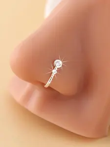 Fake Nose Ring, U-shaped Nose Clip, No Piercing Nose Ring, Simple and Fashionable Style, Body Jewelry for Women & Men, Nose Cuff