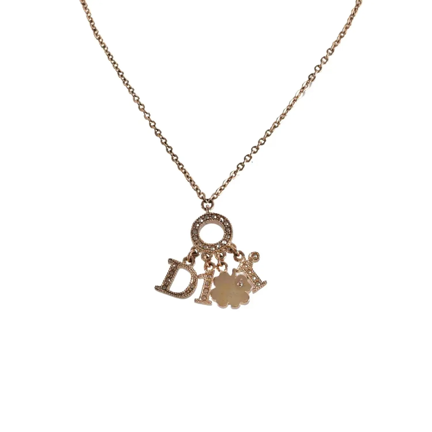 Pre-owned DIOR Necklace AlloyP245212276