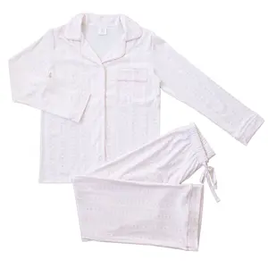 Starlight Stripes | LS Long Pajama Set (Pink Women's) (Pre-Order)