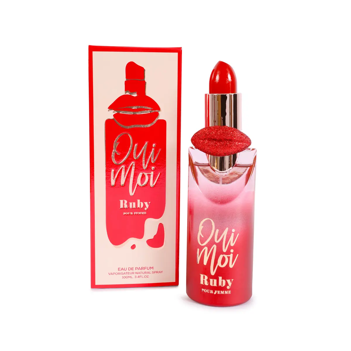 Oui Moi Ruby Pour Femme Eau De Parfum Natural Spray Perfume for Women 100ml/3.4fl.oz. Oui Moi Ruby Pour Femme Eau De Parfum Natural Spray Perfume for Women 100ml/3.4fl.oz.