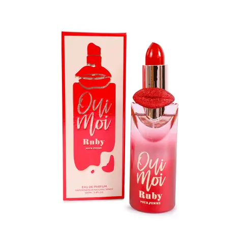 Oui Moi Ruby Pour Femme Eau De Parfum Natural Spray Perfume for Women 100ml/3.4fl.oz.