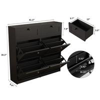 Black-4 Flip Drawers