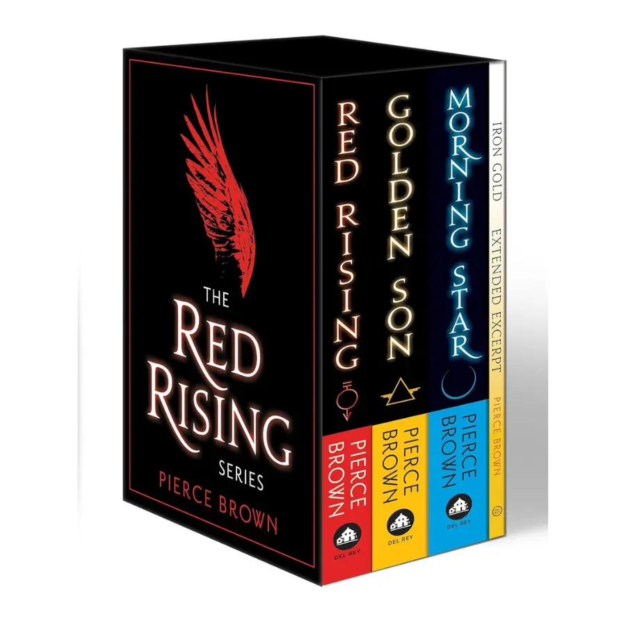 Red Rising 3-Book Collector's Set - Pierce Brown's First 3 Novels (Red Rising, Golden Son, Morning Star) with Exclusive Bonus Excerpt of Iron Gold for Series Fans