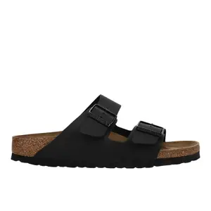 BIRKENSTOCK Womens Arizona Birko-Flor Casual Sandals Casual - Black BIRKENSTOCK Womens Arizona Birko-Flor Casual Sandals Casual - Black