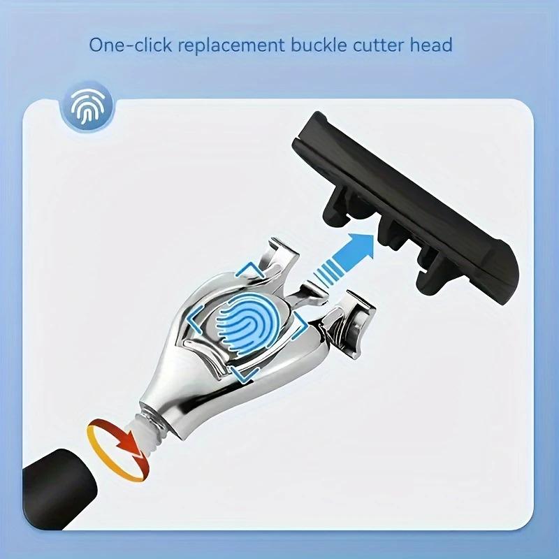 This classic men's razor comes with 72 ultra-sharp and durable blades, and its progressive design ensures a safe, smooth and painless shaving experience. Comes with 2 non-slip handles, perfect for holiday gifts