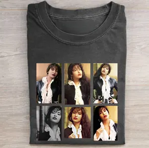 Vintage Selena Quintanilla Graphic Tee - Selena Merch - Music Shirt - 90's R&B - 90s Hip-Hop Queen Shirt - Selena Tribute - R&B Icon Style - Gift for Fans of Selena - Womenswear Menswear Top