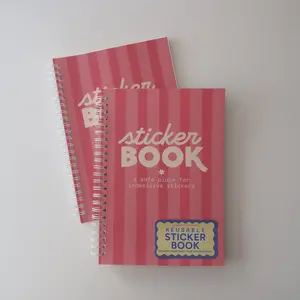 Sticker Storage Book - reusable sticker collection