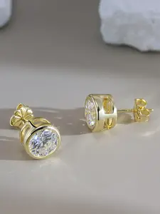 0.5 Carat D Color Moissanite Earrings, 925 Silver Jewelry, Elegant Design, Perfect Gift for Her, Stylish Accessory for Any Occasion