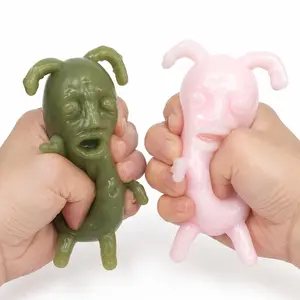 2026 New Funny Monster Squishy Toy, Soft Squishy Fidget Toy for Stress Relief Style Play, Squeeze Toy for Desk, Party Favor and Novelty Gag Gift