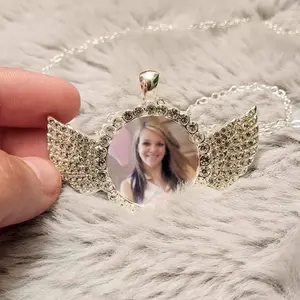 In memory of necklace