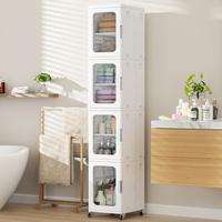 White 30 Gallons 4-Tier-9.6"W