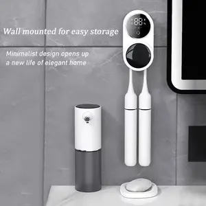 Smart Toothbrush Holder, USB Charging Toothbrush Disinfector Box, UV Toothbrush Sanitizer, Automatic Induction Toothbrush Stand, Toothbrush Storage, Bathroom Accessory