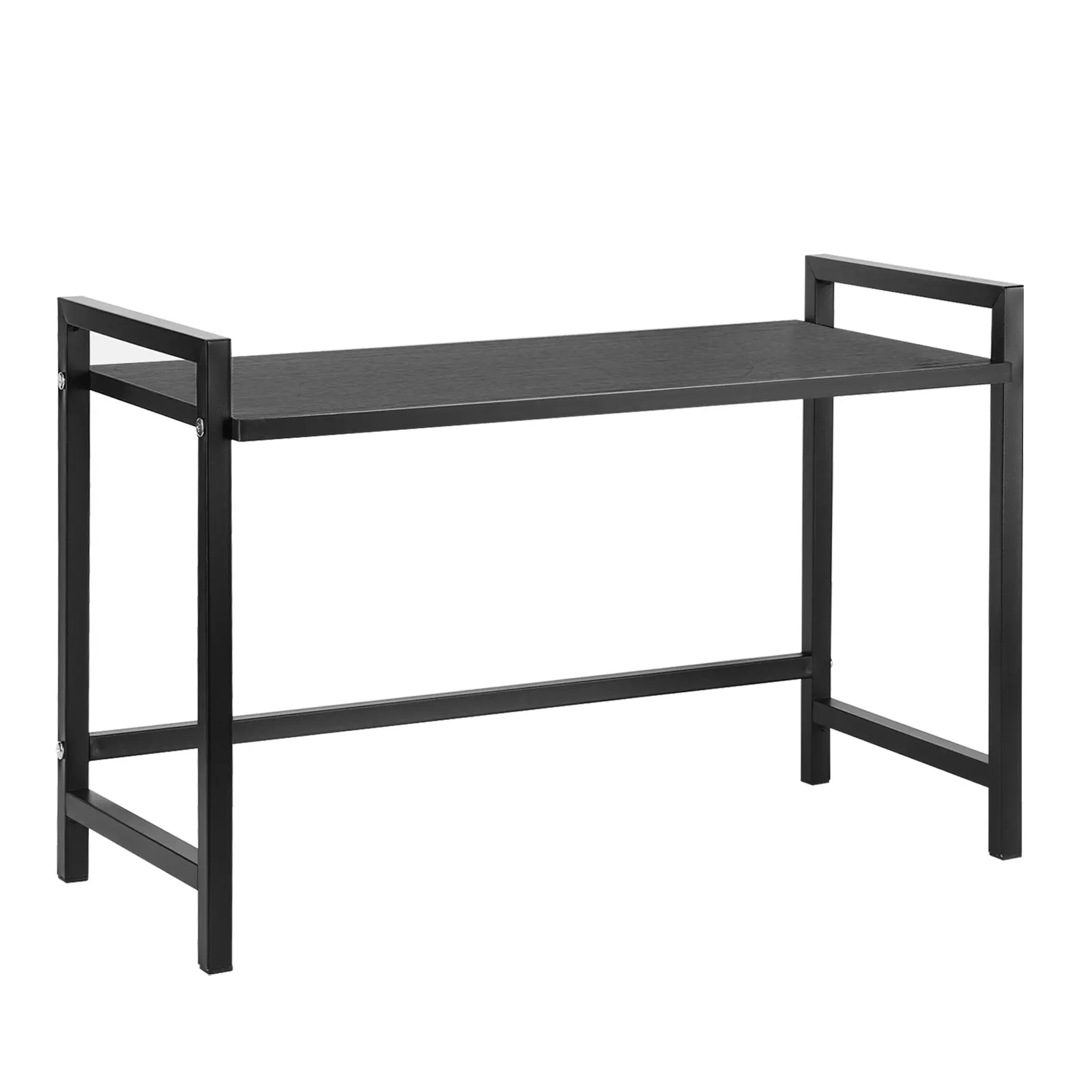 Expandable Microwave Rack Heavy Duty Extendable Microwave Stand Multi-Function Microwave Storage Stand for Kitchen Countertop