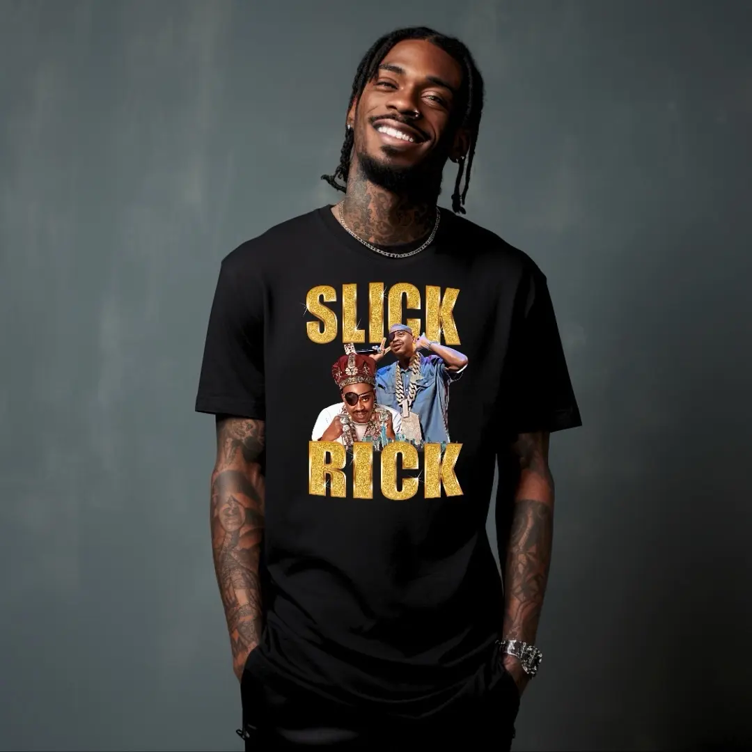 Slick Rick T-Shirt streetwear graphic menswear hip hop