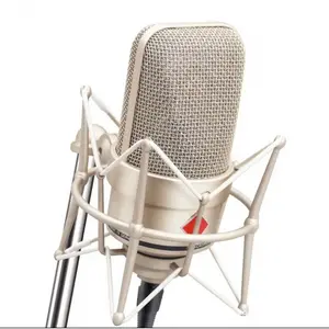 M49 All-Metal Professional Diaphragm Studio Condenser Microphone for Professional Live Streaming, Singing, and Audiobook Recording