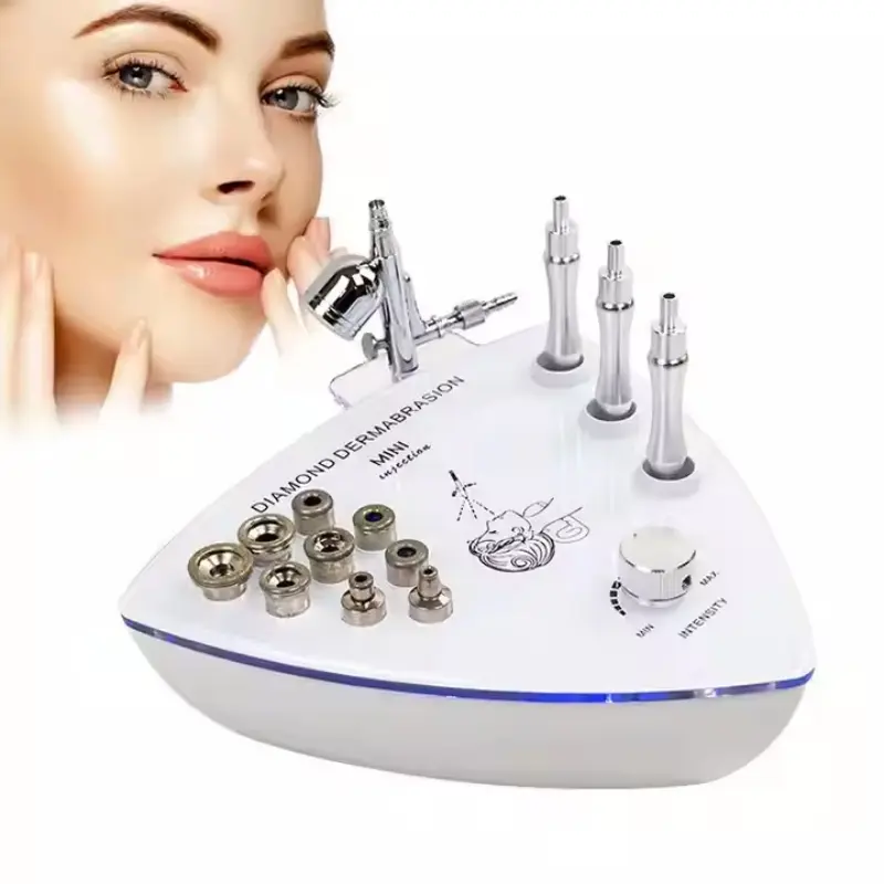 3-In-1 Multifunctional Diamond Microdermabrasion Machine, Water Spray Exfoliator Beauty Device, Facial Care Equipment, New Condition